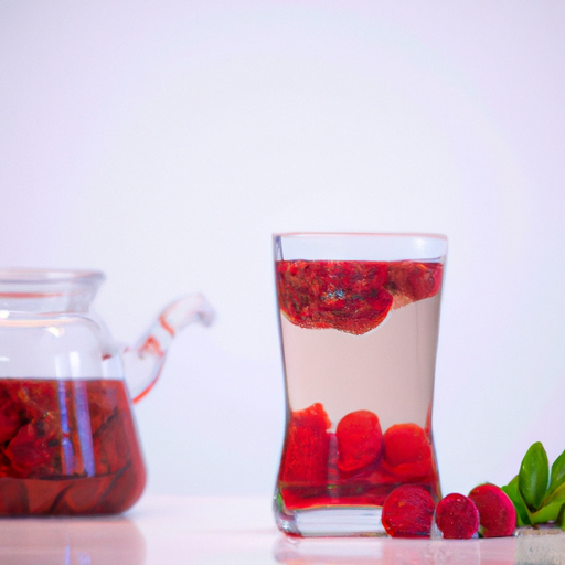 Eau du robinet aux fruits rouges - Basilic.me